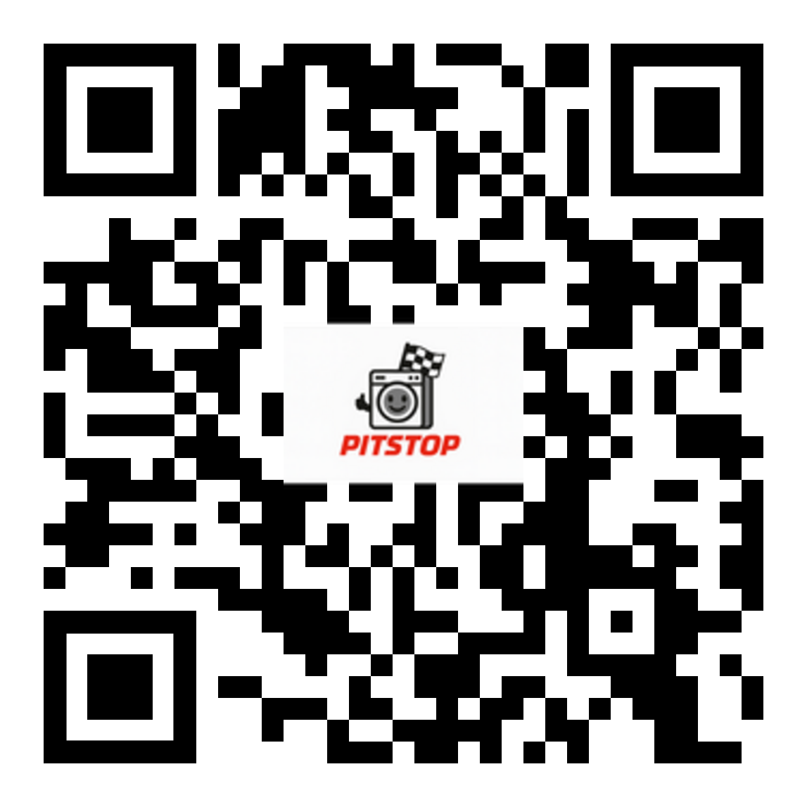 Pitstop support contact QR code